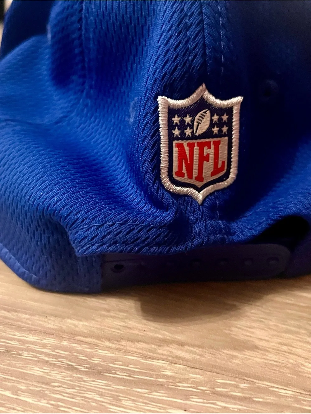 New Era Royal Blue Youth 9FORTY Cap with Red and White Logo Accents